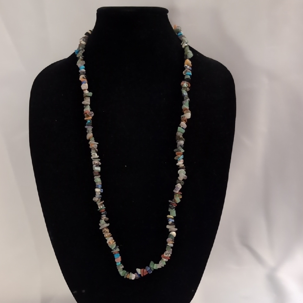 Stone Chip Necklace
